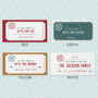 Personalised Book Of Christmas Giftable Tickets, thumbnail 2 of 10