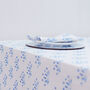 Eight Seater Tablecloth, Blue And White, thumbnail 8 of 12