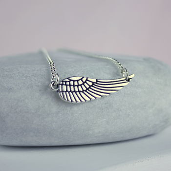Personalised Angel Wing Necklace, 4 of 10