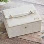 Personalised Two Tiered Large Jewellery Box With Drawer, thumbnail 3 of 5