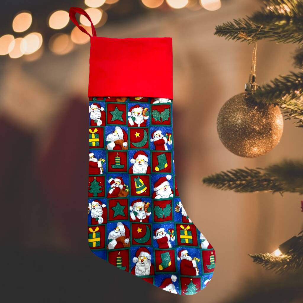 Santa Christmas Stocking By Mummy's Marvellous Makes ...