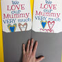 Personalised Mummy's Heart Big Card, thumbnail 3 of 5