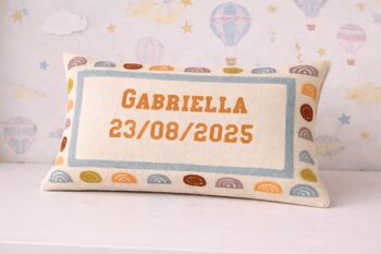 Personalised Embroidered Nursery Pillow, 10 of 10