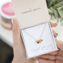 Gold Plated Mini Family Birthstone Charm Necklace, thumbnail 3 of 12