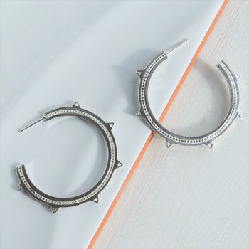 Maxi Solaris Hoop Earrings, 3 of 5