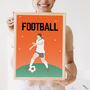 Personalised Football Print, thumbnail 1 of 3