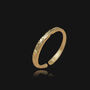 18k Gold Plated Adjustable Thumb Ring, thumbnail 1 of 4