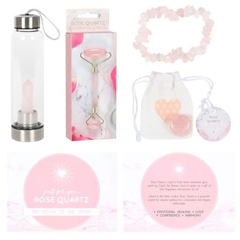 Self Care Pamper Rose Quartz Gift Set, 4 of 4