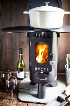 'The Fintan' Glamping Wood Stove, 5 of 7