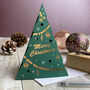 Luxury 3D Christmas Tree Card Pack, thumbnail 5 of 5
