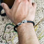Sterling Silver And Leather Animal Clasp Bracelets, thumbnail 1 of 9