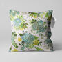Echeveria Pillow Cover With Green And Yellow Colours, thumbnail 1 of 7