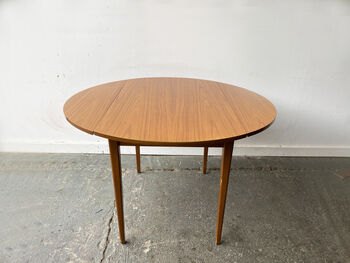 Mid Century Small Drop Leaf Dining Table, 12 of 12