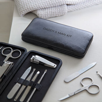 Personalised Gent's Classic Manicure Set, 9 of 11