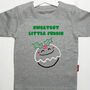 Personalised Little Christmas Puddin' Babygrow/T Shirt, thumbnail 2 of 12