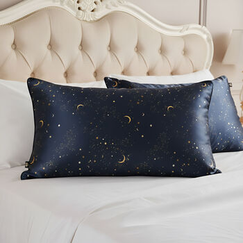 Mulberry Silk Pillowcase Gift Box Star And Moon Luxury, 4 of 5