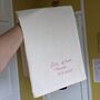 Personalised Tea Towel With Handwritten Message, thumbnail 6 of 10