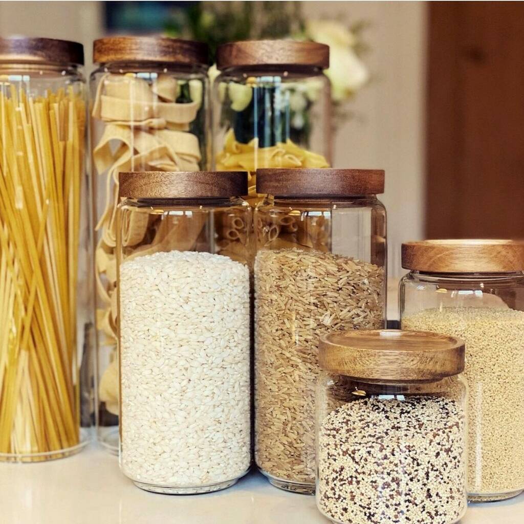 Luxurious Acacia Personalised Storage Jars By Little Home Designs ...