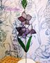 Gladiolus Flower Stem Purple, thumbnail 1 of 7