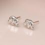 Sterling Silver Elephant Stud Earrings, thumbnail 1 of 11