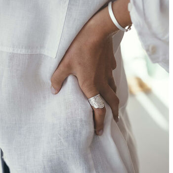 Handmade Sterling Labradorite Cuff, 12 of 12