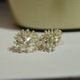 One Of A Kind Coral Reef Inspired Sterling Silver Stud Earrings, thumbnail 5 of 9