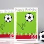 Personalised Football Team Birthday Card, thumbnail 5 of 11