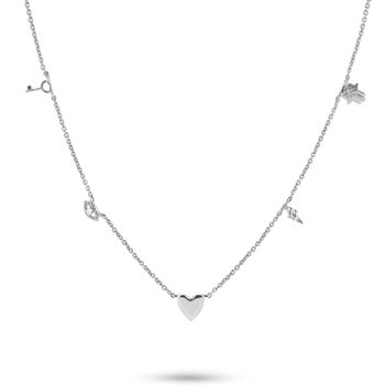 Sterling Silver Personalised Charm Necklace, 4 of 5