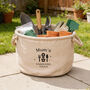 Personalised Gardening Supplies Storage Basket, thumbnail 1 of 2