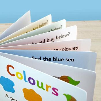 First Steps Colours Personalised Board Book, 9 of 9