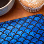 Disabled Blue Badge Parking Permit Wallet In Blue Holographic Scales, thumbnail 4 of 12