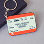 Personalised Train Ticket Keyring For Grandad, thumbnail 4 of 6