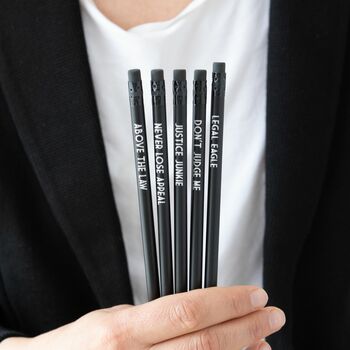 Funny Lawyer Pencil Set: Legal Eagle, 3 of 6