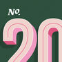 Personalised House Number Landscape, thumbnail 9 of 10
