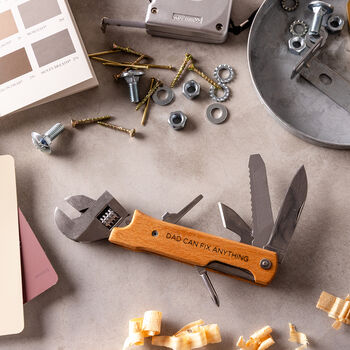 Personalised Father's Day Wrench Multi Tool, 2 of 5