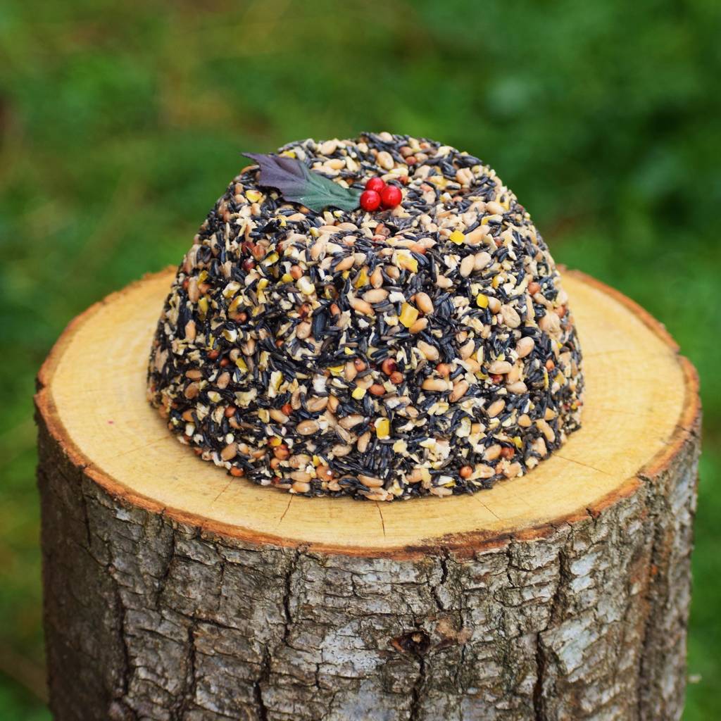 Bird Food Christmas Pudding, Christmas Gifts By The Bird Bakery