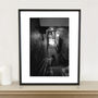Ghostly Girl On Stairs Photographic Art Print, thumbnail 1 of 4