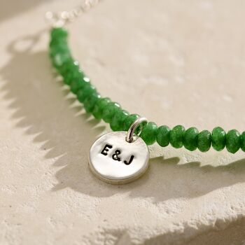 Personalised Natural Semi Precious Beaded Necklace, 6 of 7