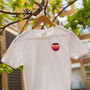 Happy Hills T Shirt Cross Stitch Kit, thumbnail 3 of 5