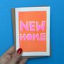 New Home Risograph Card, thumbnail 1 of 3
