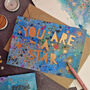 You Are A Star Thank You Or Congratulations Card, thumbnail 4 of 6