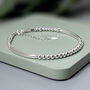 18th Birthday Bracelet, Sterling Silver, Kate, thumbnail 1 of 4