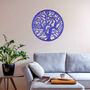 Round Tree Radiance: Wooden Wall Art For Modern Rooms, thumbnail 12 of 12