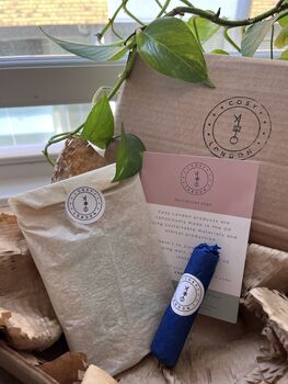 Lavender Bergamot Bath Salts And Oil Roll On Gift Set, 5 of 5