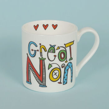 Great Nanny Or Nan Bone China Mug, 6 of 7
