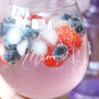 Personalised Birth Flower Balloon Gin Glass, thumbnail 3 of 5
