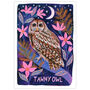 Tawny Owl Art Print, thumbnail 5 of 8
