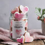 Jar Of Iced Heart Biscuits, thumbnail 6 of 8