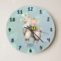 Enchanting Alpaca Clock, thumbnail 3 of 4