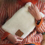 Personalised Sheepskin Hot Water Bottle Cover, thumbnail 11 of 12